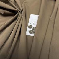 Костюмный хлопок Max Mara. Цвет тёмно-бежевый 