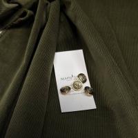 Вельвет от бренда Ralph Lauren в мелкий рубчик. Цвет оливковый