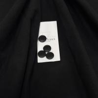Стёганая костюмная фланель Brunello Cucinelli. Цвет жгучий чёрный