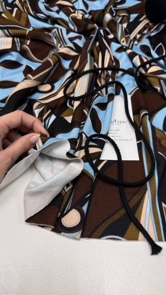 Облегченное джерси Emilio Pucci со стилизованным принтом