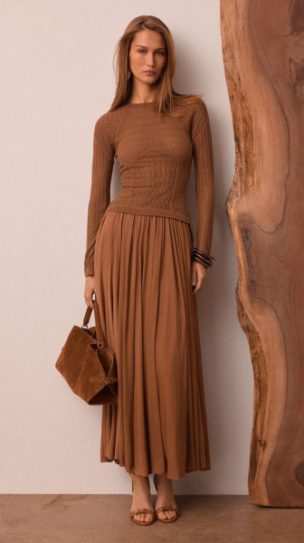 Марлёвка Stella McCartney. Цвет карамельный